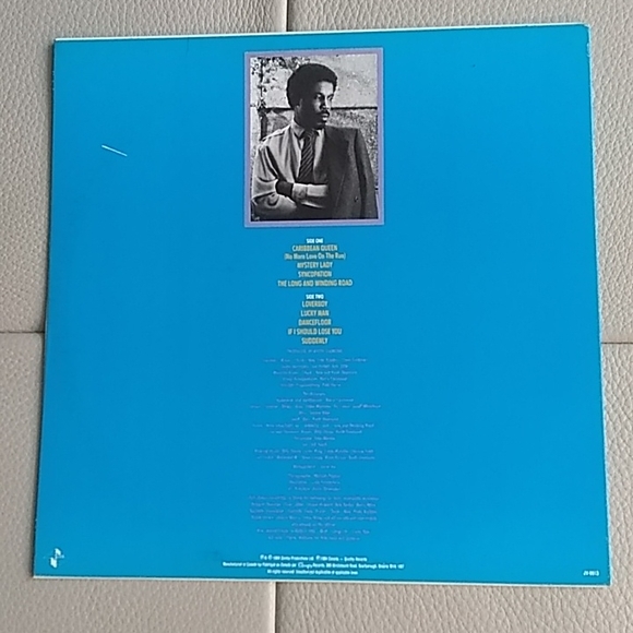 Billy Ocean - Suddenly LP - Picture 2 of 4